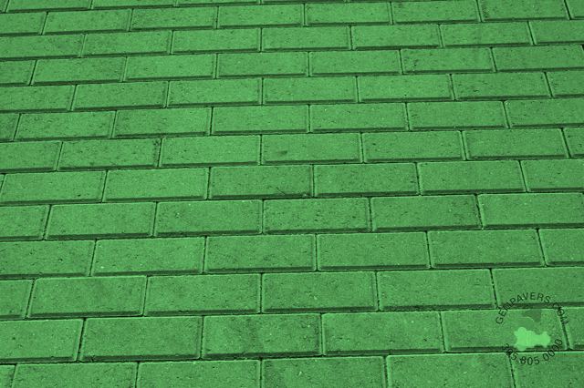 Specialty color pavers pavers
