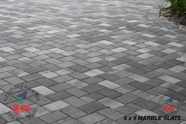6×9 · Marble Slate
