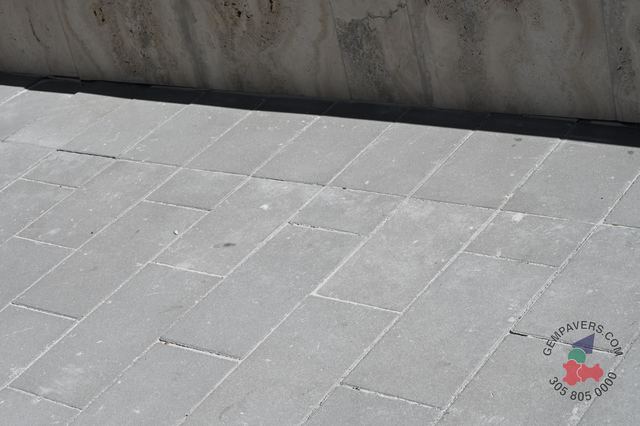 Plank Paver 8×16 · Charcoal