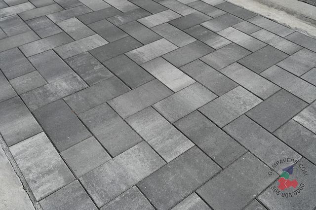 Plank Paver 8×16 · Marble Slate