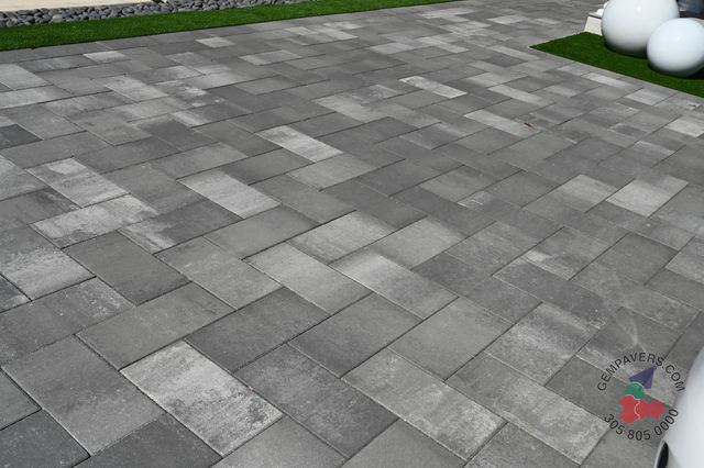 Plank Paver 8×16 · Marble Slate