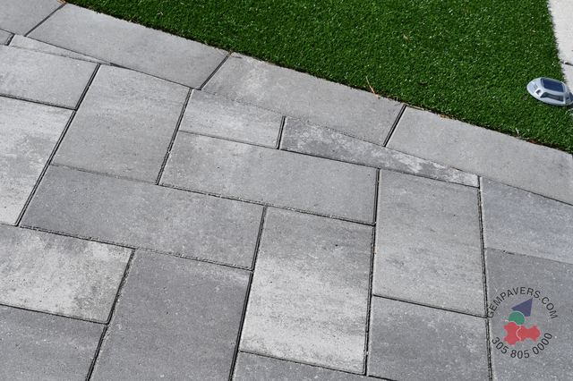 Plank Paver 8×16 · Marble Slate