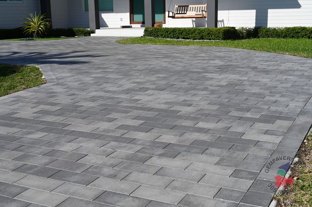 Plank Paver 8×16 · Slate