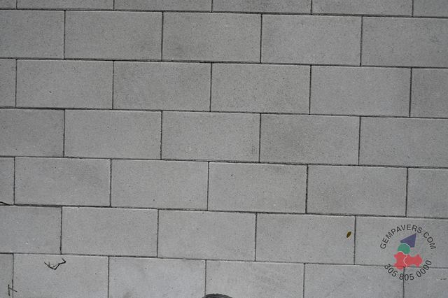 Plank Paver 8×16 · White